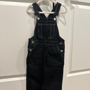 Zara Black Overalls Classic Bib Design